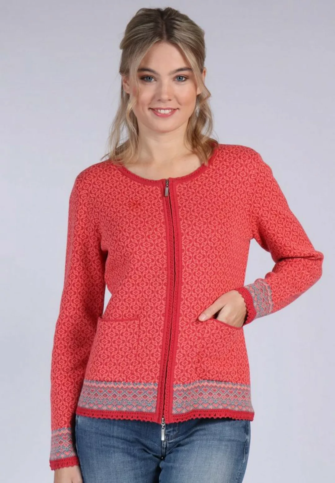 Sorgenfri Sylt Strickjacke Medi Strickdetails günstig online kaufen