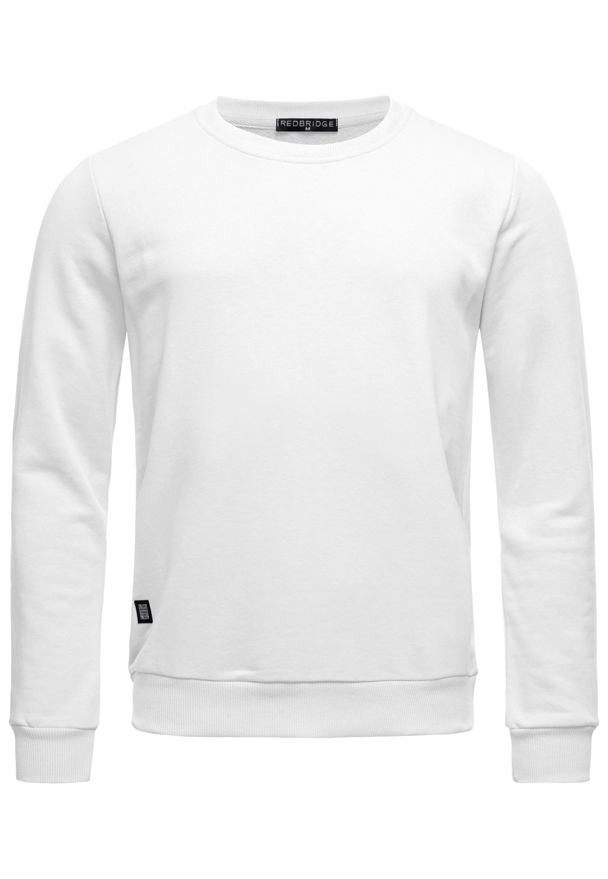 RedBridge Sweatshirt Basic Langarmshirt - Rundhals, günstig online kaufen