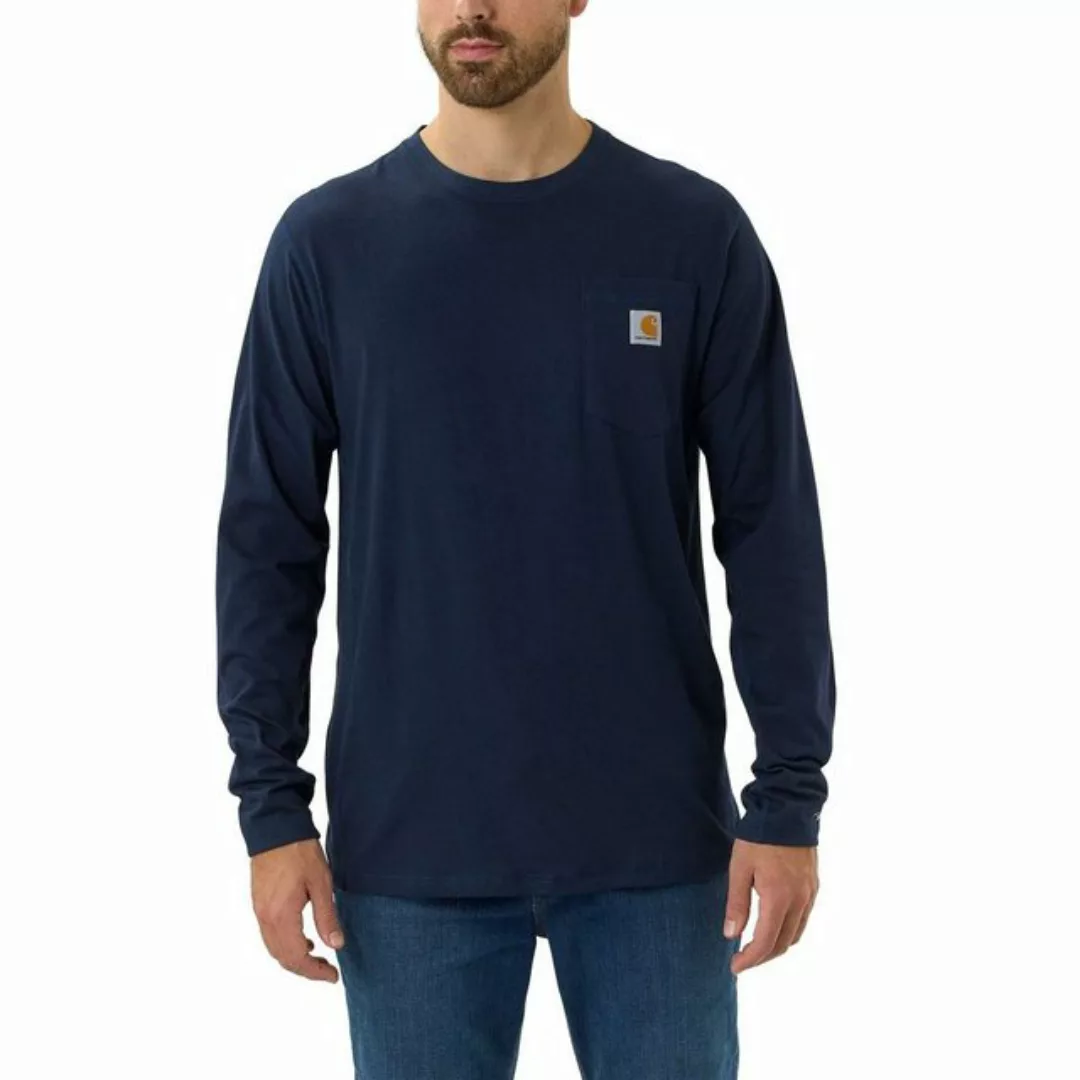 Carhartt Longsleeve Carhartt FORCE FLEX POCKET T-SHIRT L/S 104617 (1-tlg) günstig online kaufen