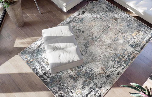me gusta Teppich »Faye 1225«, rechteckig, 6 mm Höhe, Flachgewebe, gedruckte günstig online kaufen