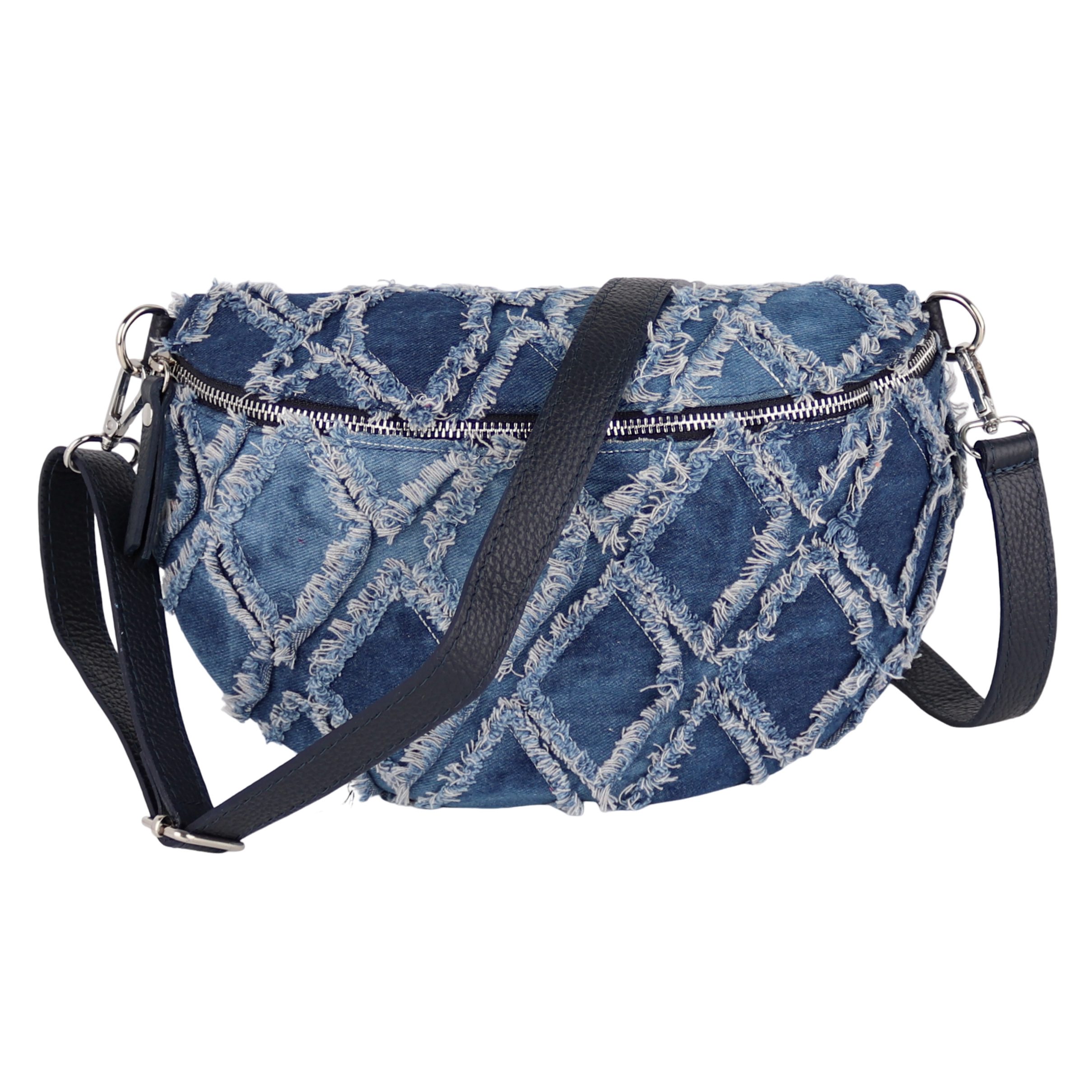 MIRROSI Bauchtasche Damen, Denim Jeans, Made günstig online kaufen