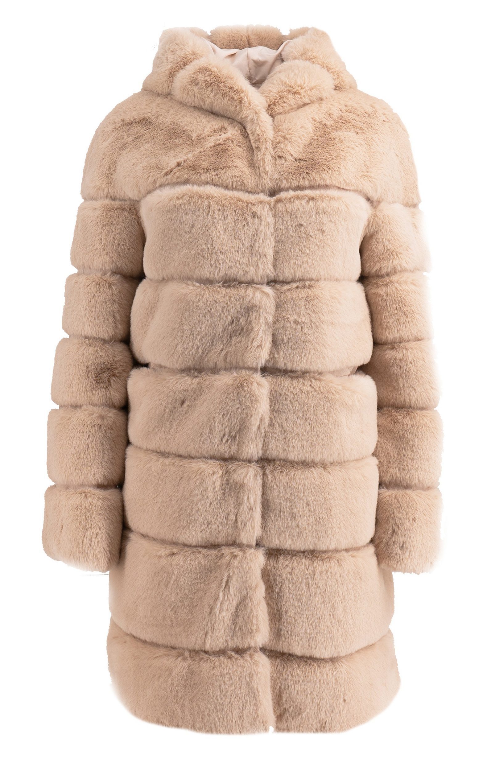 Passioni Fellimitatjacke Hochwertiger Web-Pelz Mantel Winterjacke günstig online kaufen