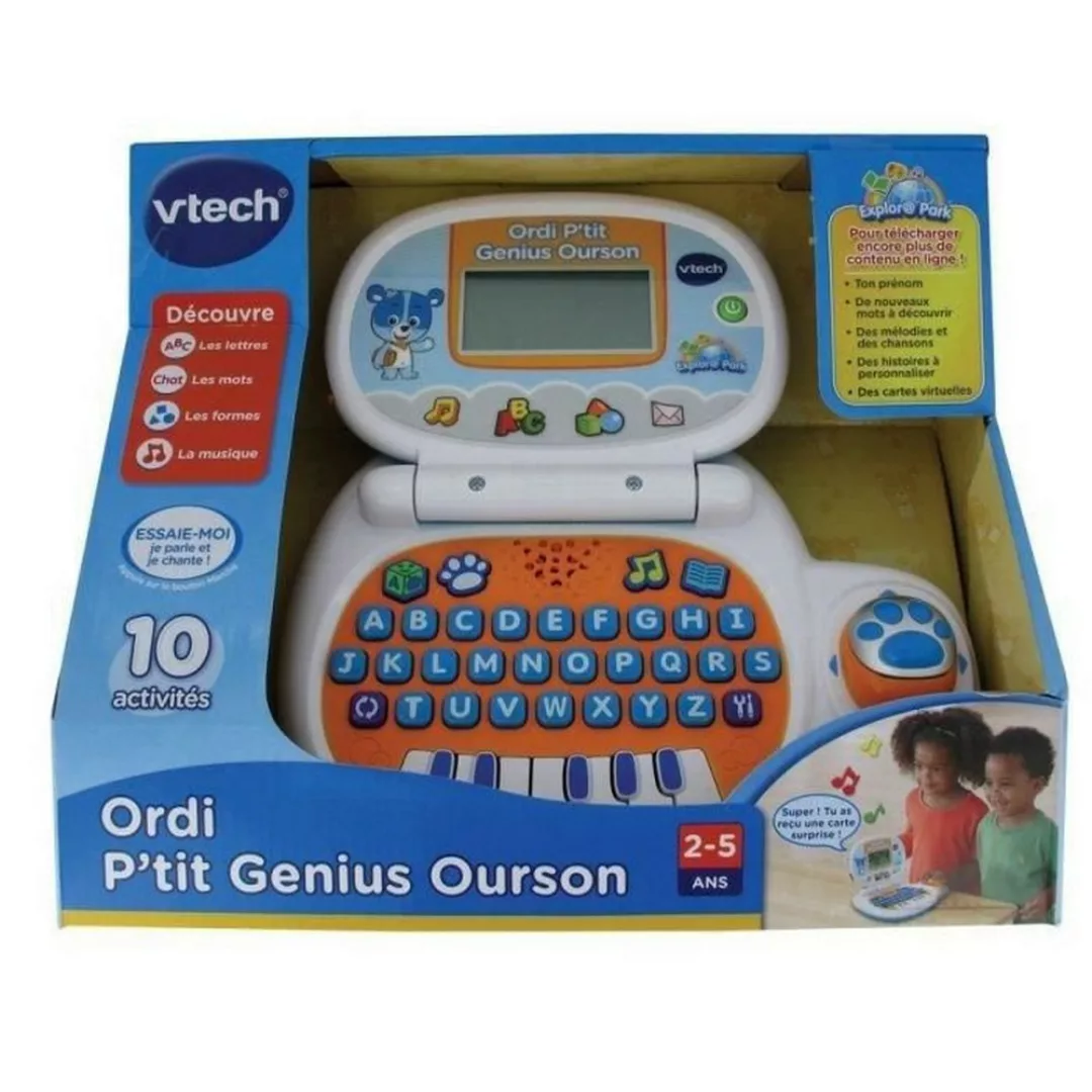 Laptop Vtech Genius Blue Bear 26 X 5,5 X 19,7 Cm Pädagogisches Spielzeug Fr günstig online kaufen