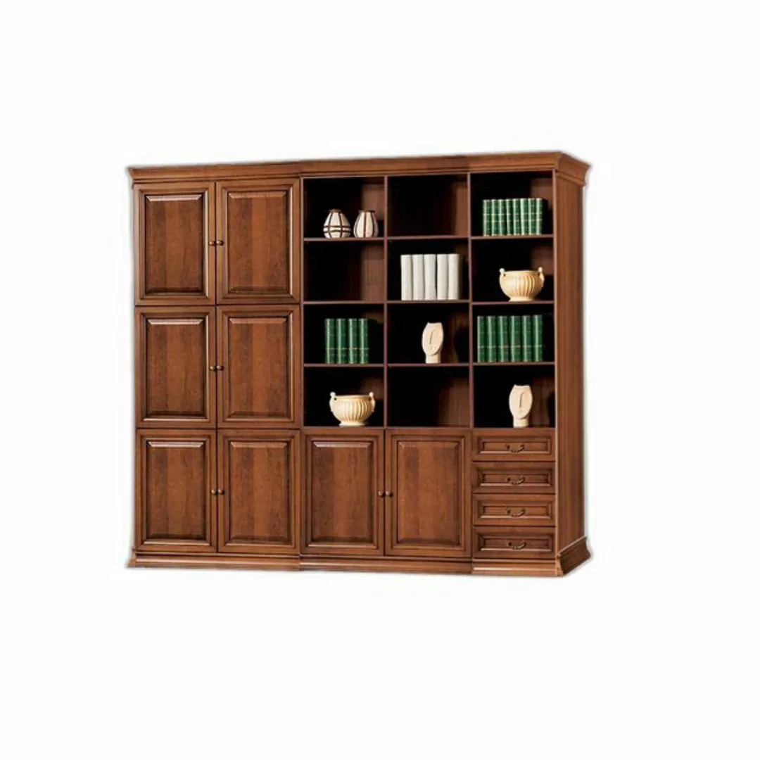 JVmoebel Aktenschrank Brauner Designer Büroschrank Deluxe Holzmöbel Schränk günstig online kaufen