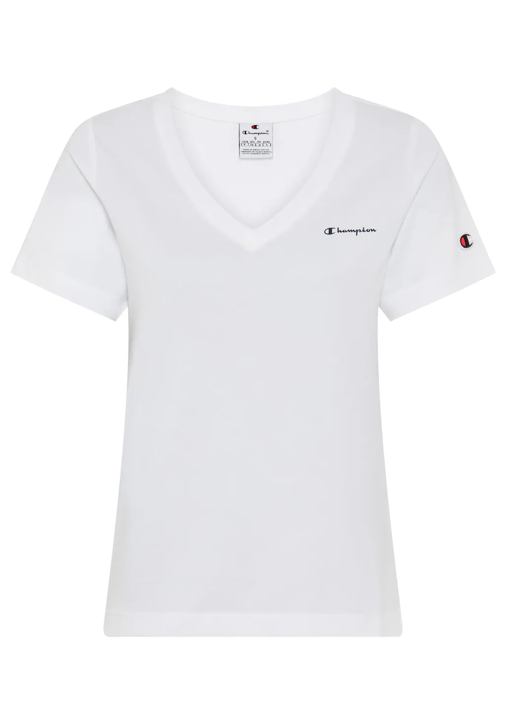 Champion T-Shirt "ICONS CONTRAST V-Neck T-Shirt", (1 tlg.) günstig online kaufen