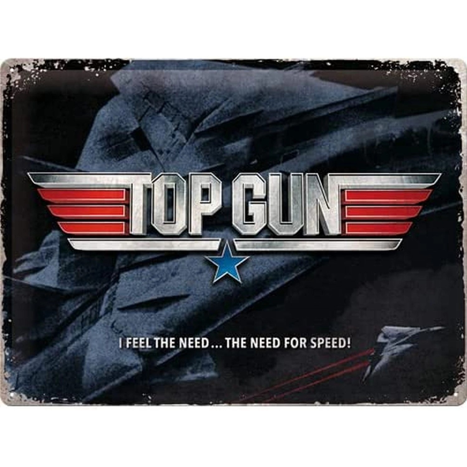 Nostalgic-Art Blechschild 30 x 40 cm - Top Gun - The Need for Speed günstig online kaufen