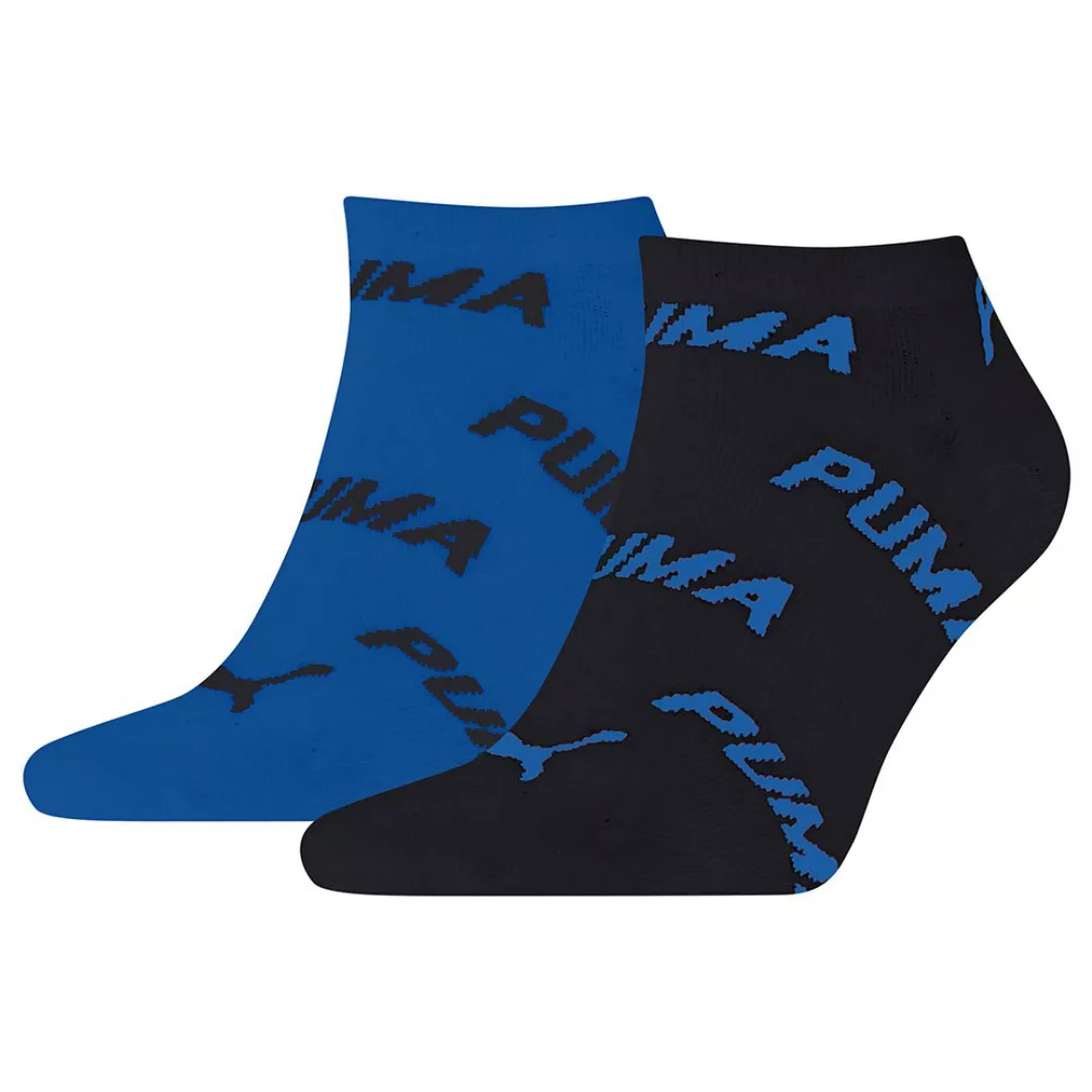 Puma Bwt Sneaker Socken 2 Paare EU 43-46 Navy / Grey / Strong Blue günstig online kaufen