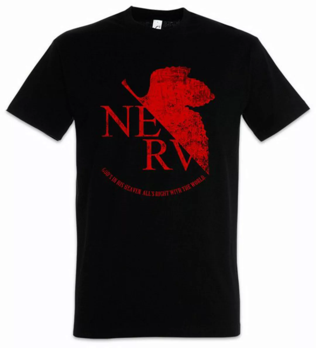 Urban Backwoods Print-Shirt Nerv Herren T-Shirt Gendo Gehirn Organisation S günstig online kaufen