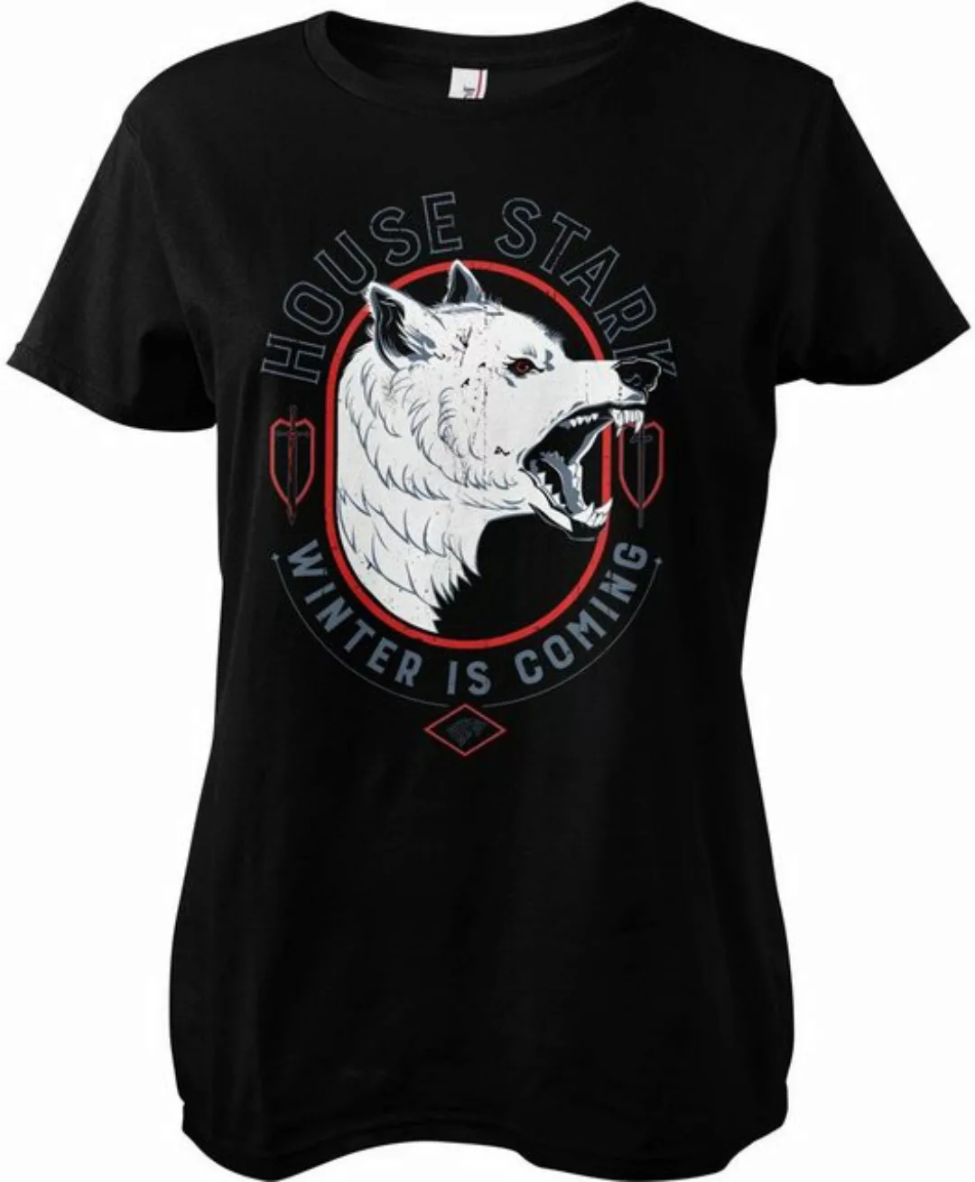 Game of Thrones T-Shirt House StarkWinter Is Coming Girly Tee günstig online kaufen