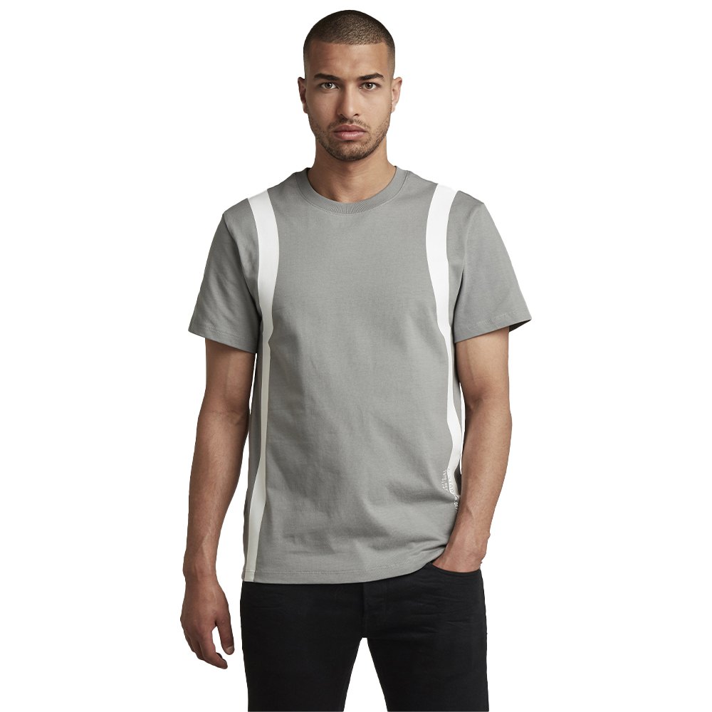 G-star Sport Insert Kurzarm Rundhalsausschnitt T-shirt M Charcoal günstig online kaufen