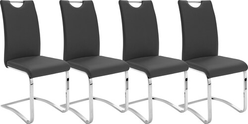 MCA furniture Freischwinger "Köln", (Set), 4 St., Kunstlederbezug, Komforts günstig online kaufen