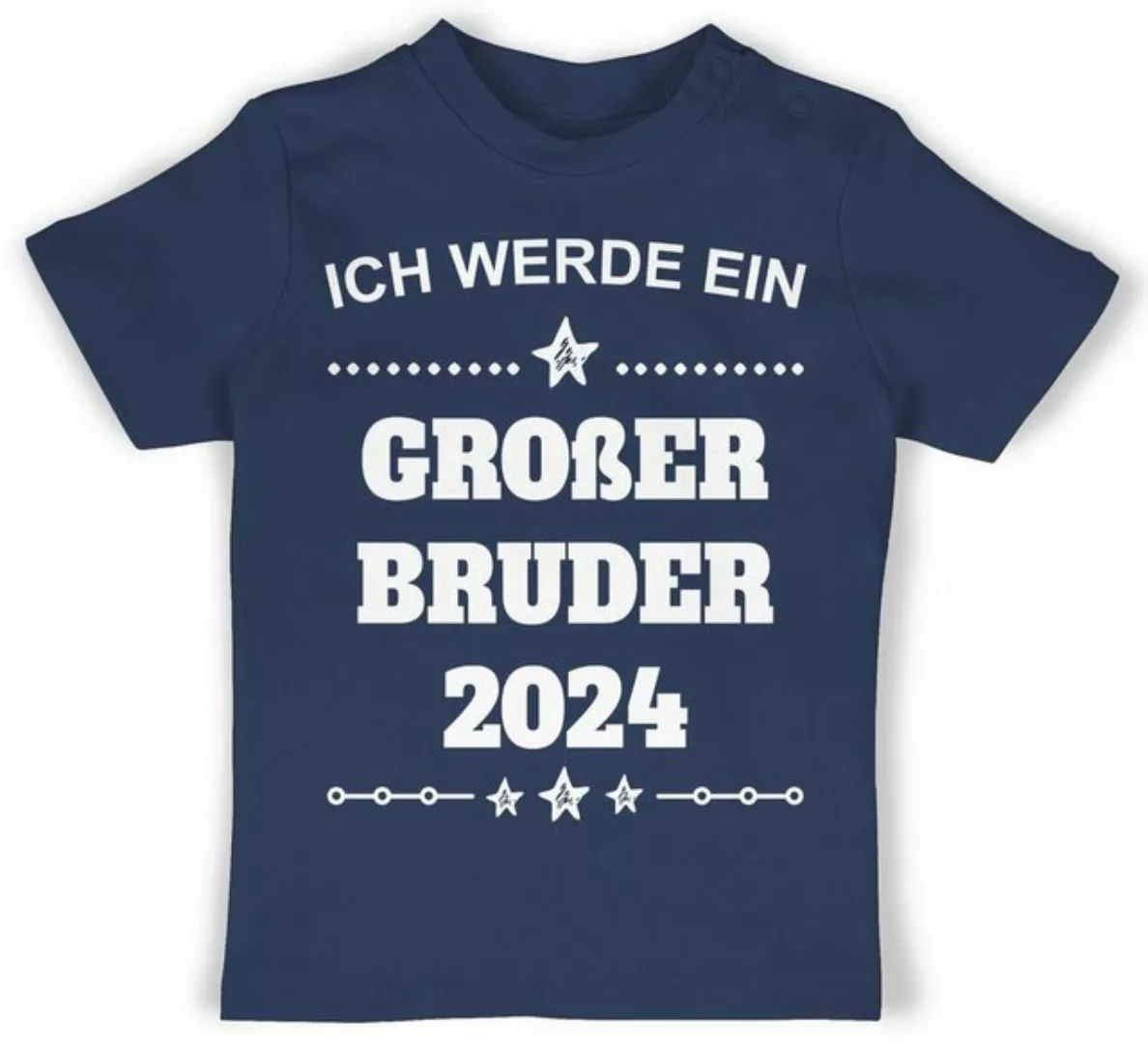 Shirtracer T-Shirt Ich werde ein großer Bruder 2024 Großer Bruder günstig online kaufen