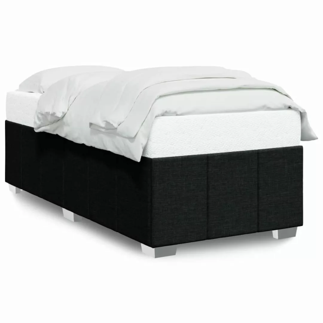 vidaXL Bett Bettgestell ohne Matratze Schwarz günstig online kaufen