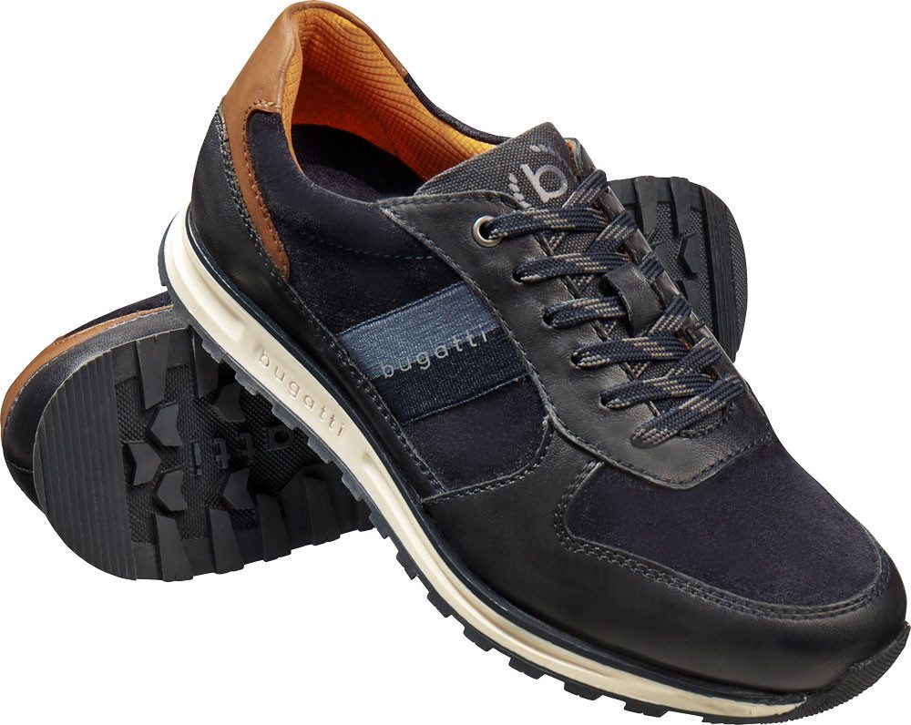 bugatti Sneaker aus weichem Nappa- und günstig online kaufen