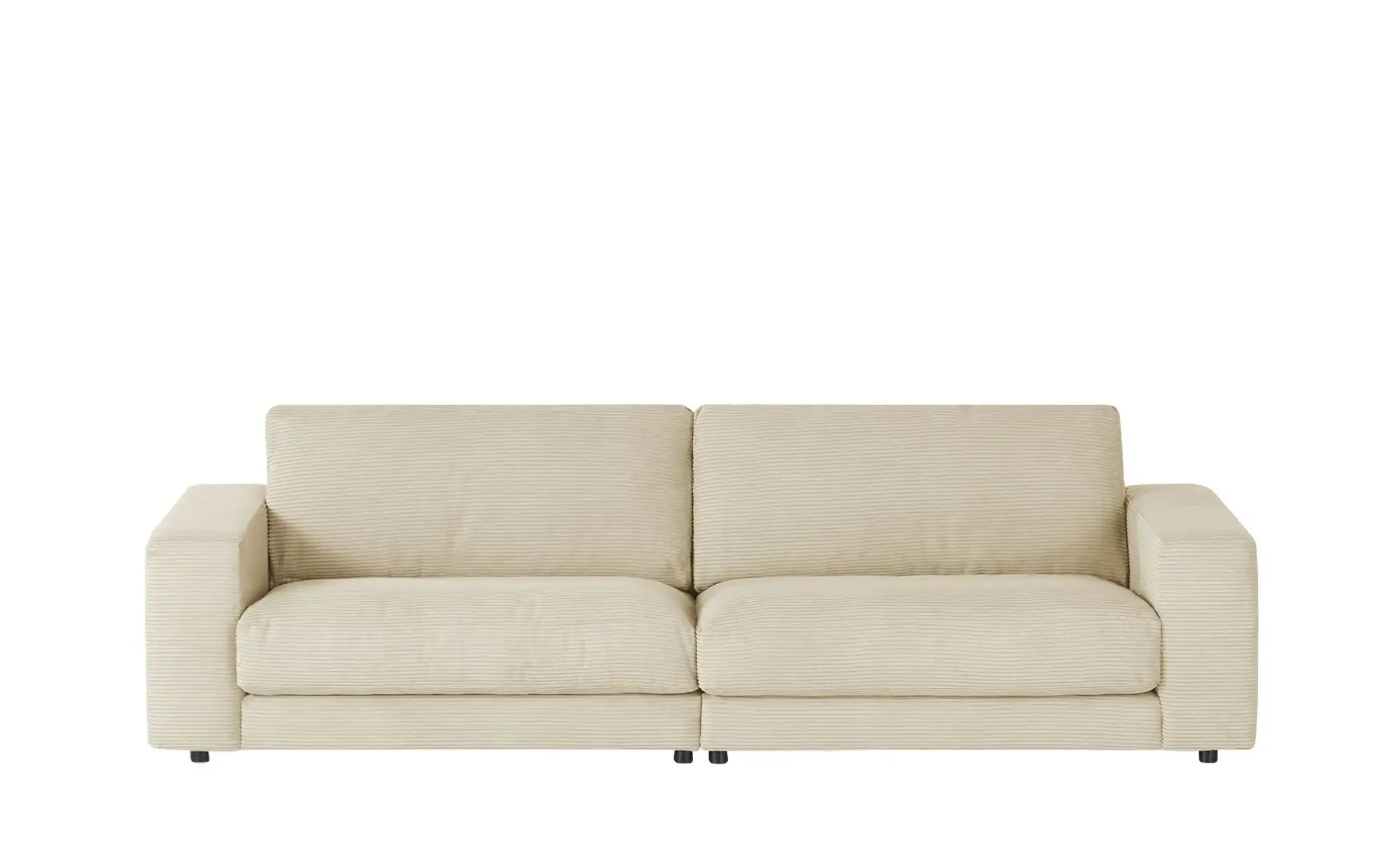 Jette Home Sofa Cord Sila ¦ creme ¦ Maße (cm): B: 250 H: 85 T: 107 Polsterm günstig online kaufen