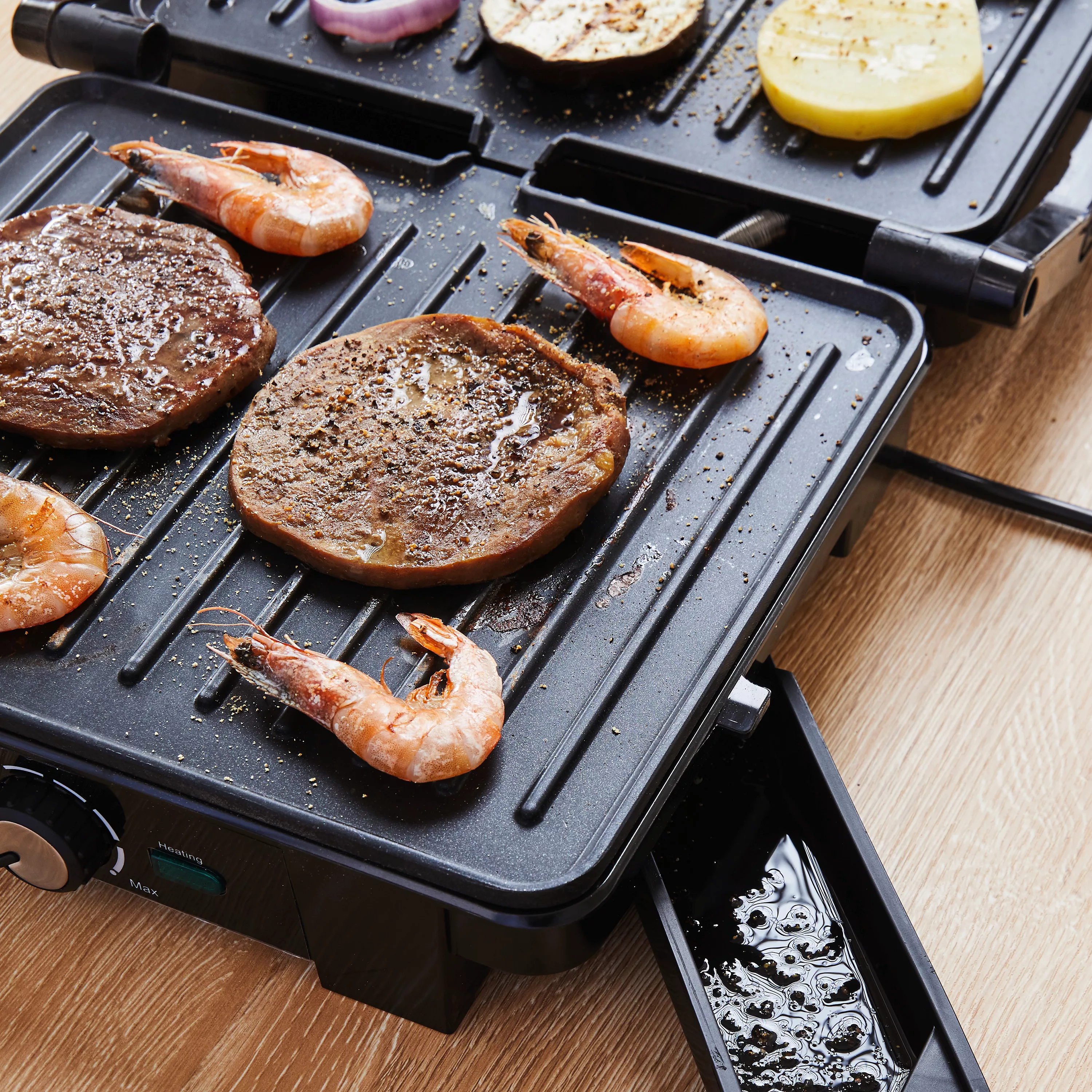 Kontaktgrill Schwarz 1500W günstig online kaufen