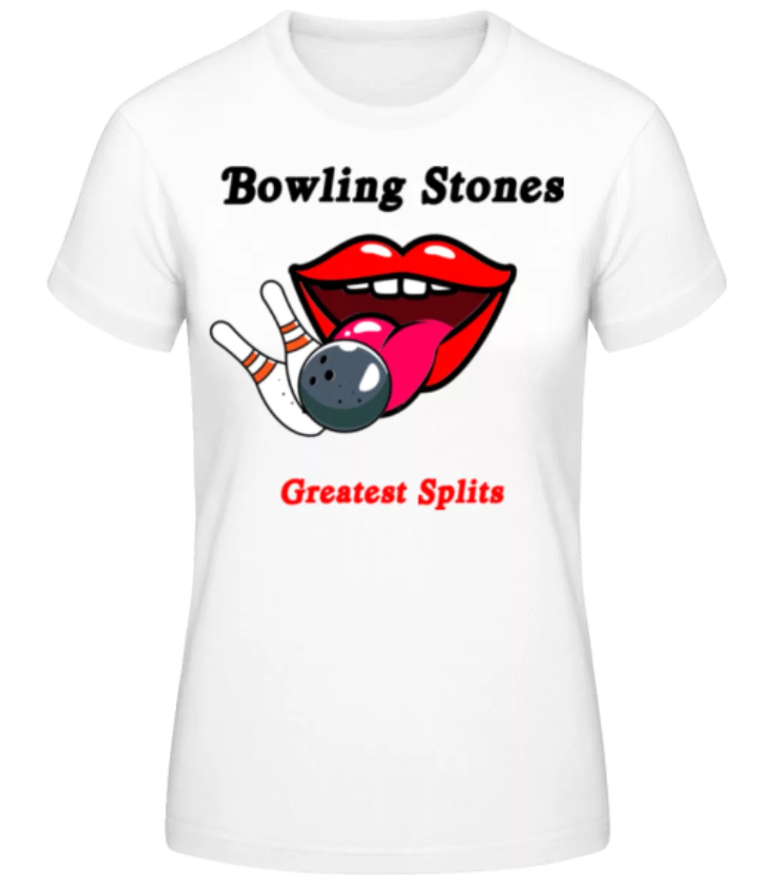 Bowling Stones · Frauen Basic T-Shirt günstig online kaufen