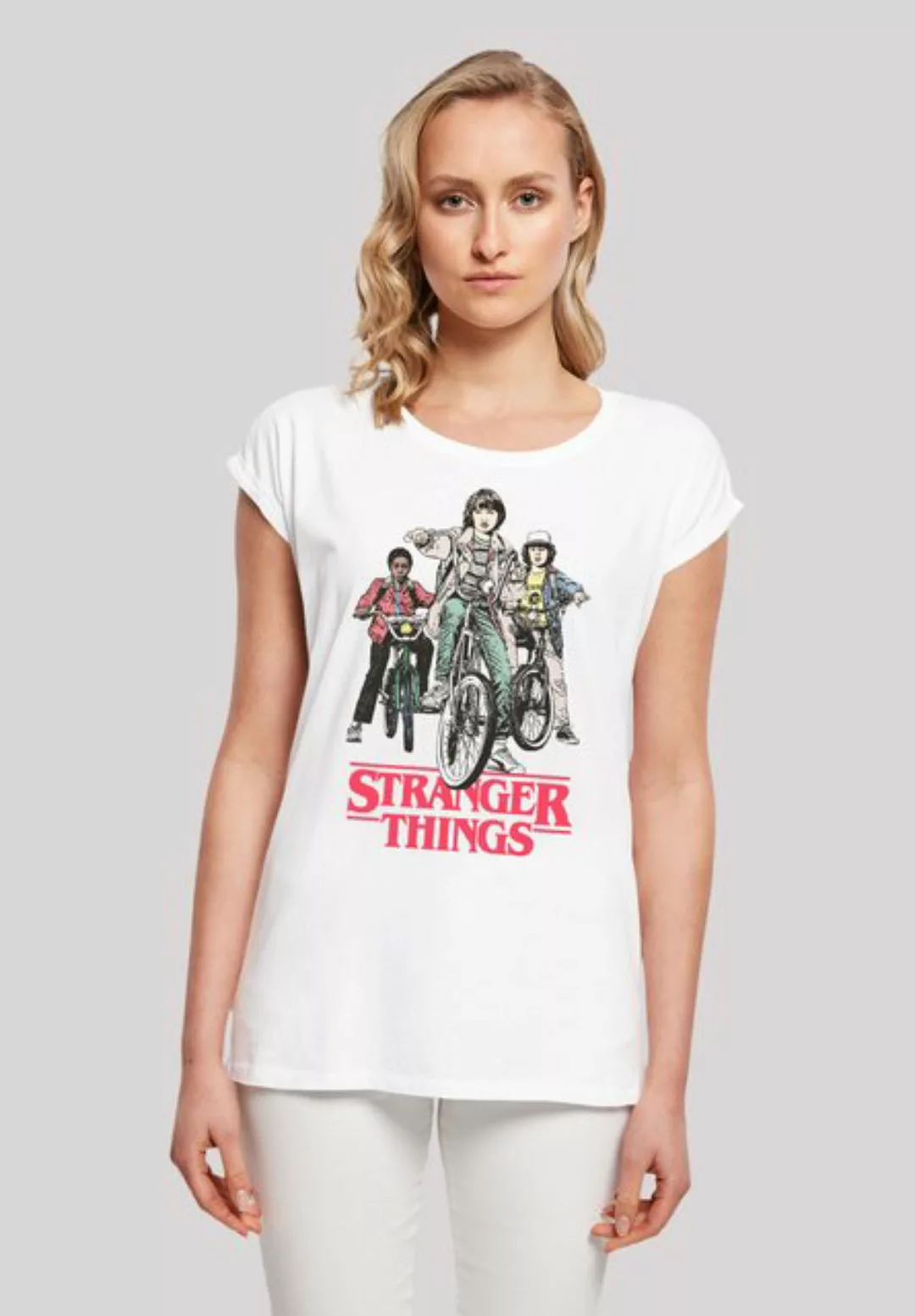 F4NT4STIC T-Shirt Stranger Things Retro Bikers Premium Qualität günstig online kaufen