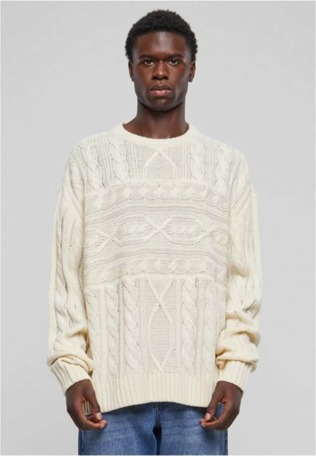 URBAN CLASSICS Sweatshirt Set In Boxy Sweater Herren Strickpullover günstig online kaufen