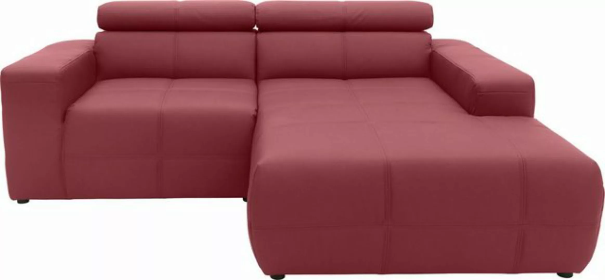 DOMO collection Ecksofa Brandon kleine Ausführung B/T/H: 214/100/80 cm, Mit günstig online kaufen