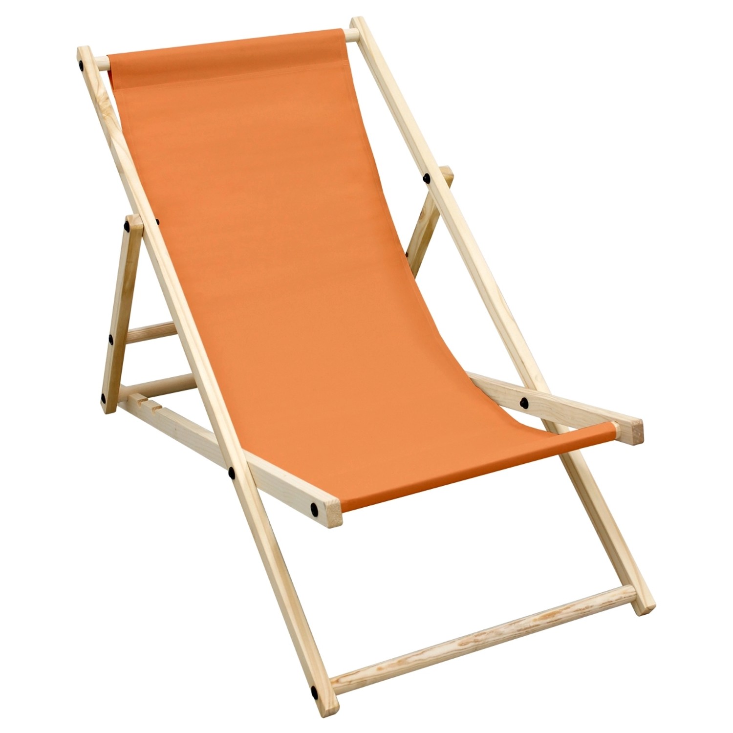 ECD Germany Gartenliege Holz Beachstuhl klappbarer günstig online kaufen