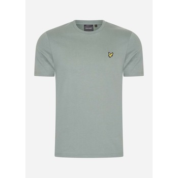 Lyle & Scott  T-Shirts & Poloshirts Plain t-shirt - green mercurial günstig online kaufen