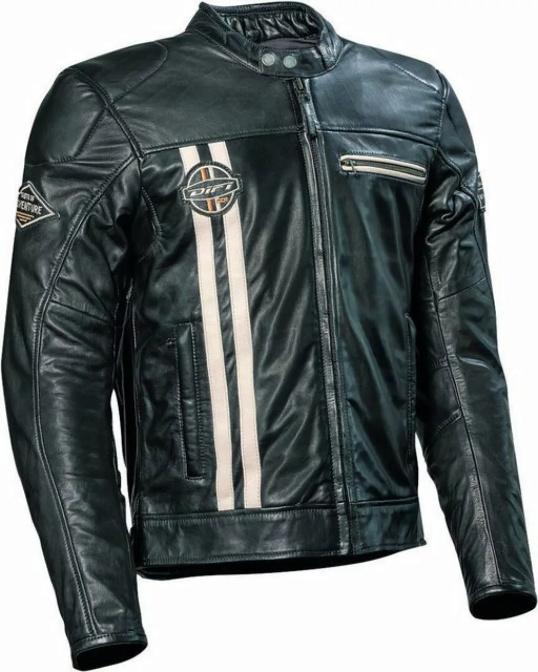 DIFI Motorradjacke Boston Motorrad Lederjacke günstig online kaufen