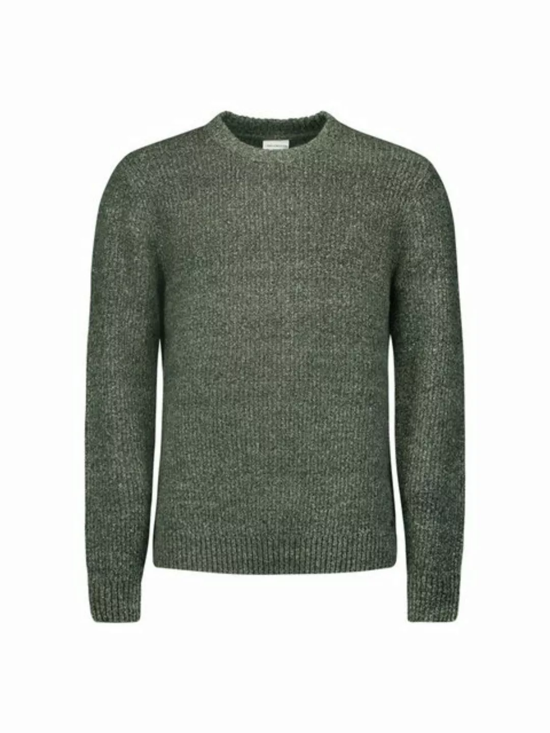 NO EXCESS Strickpullover Pullover Crewneck 2 Coloured Soft Stretch günstig online kaufen