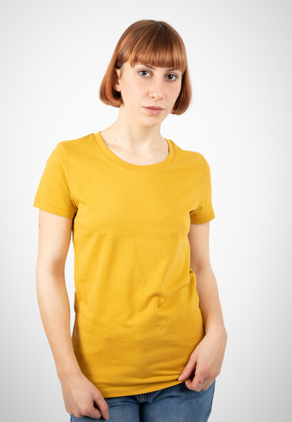 Tailliertes Damen T-shirt Aus Biobaumwolle Gots günstig online kaufen