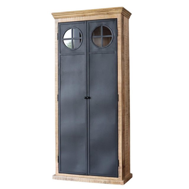 baario Mehrzweckschrank Schrank DEU 90cm Industrial Design Regalschrank mas günstig online kaufen