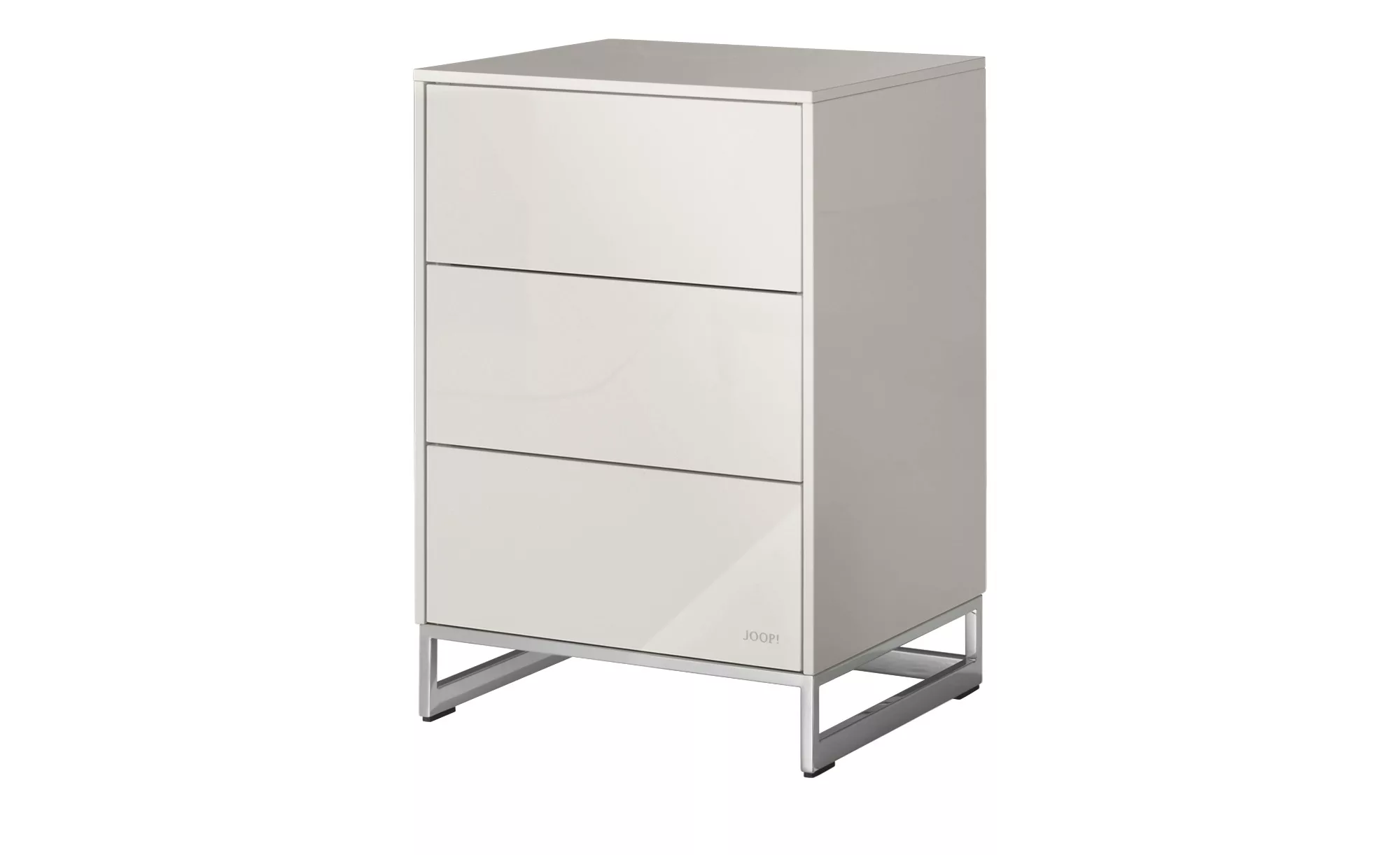 JOOP! Nachtkommode  Gloss Cubic ¦ grau ¦ Maße (cm): B: 47,5 H: 69,7 T: 42,4 günstig online kaufen