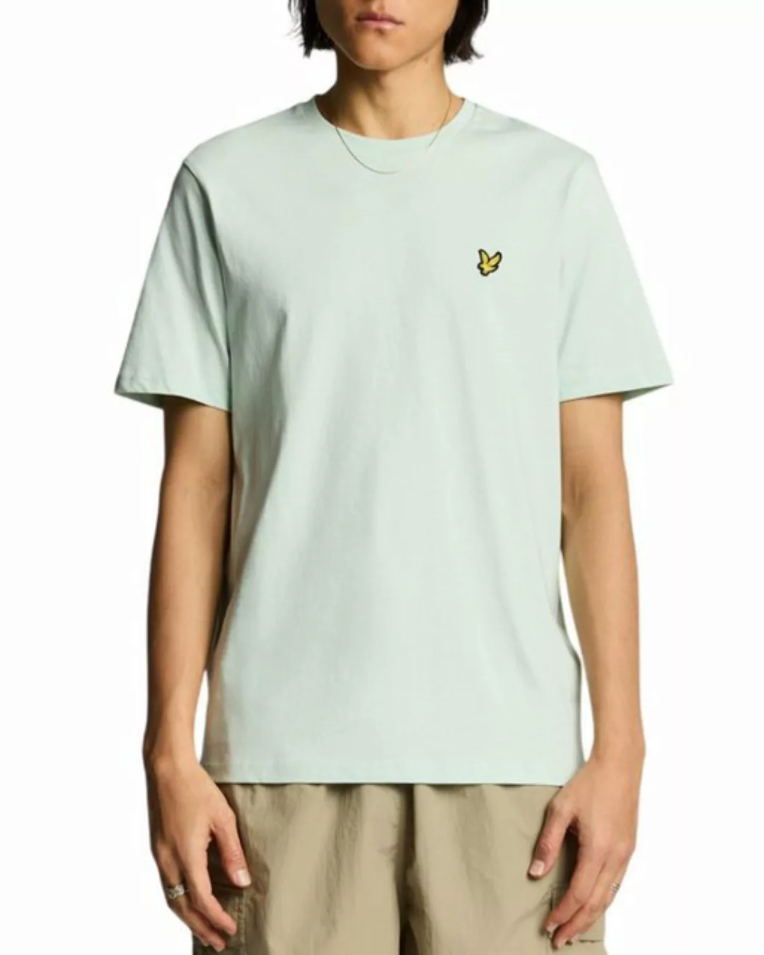 Lyle & Scott T-Shirt Basic Herren, 100% Baumwolle, Gerader Schnitt günstig online kaufen