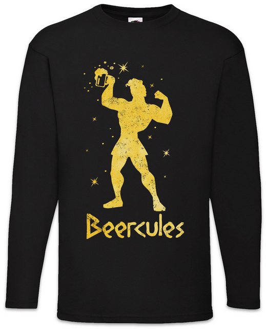 Urban Backwoods Langarmshirt Beercules Langarm T-Shirt Alkohol Alcohol Beer günstig online kaufen