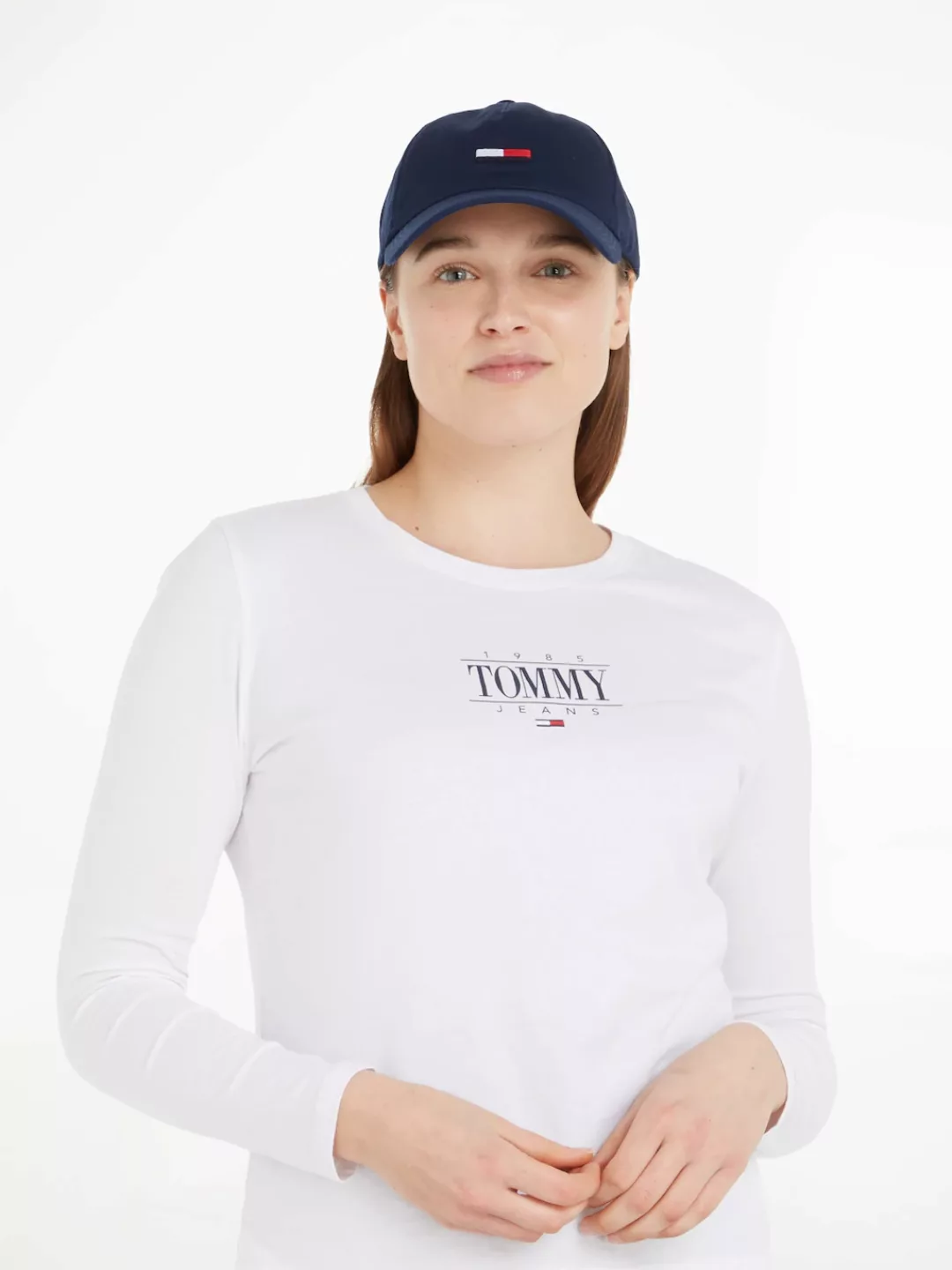Tommy Jeans Baseball Cap "TJW FLAG CAP", mit verlängerter Flag günstig online kaufen