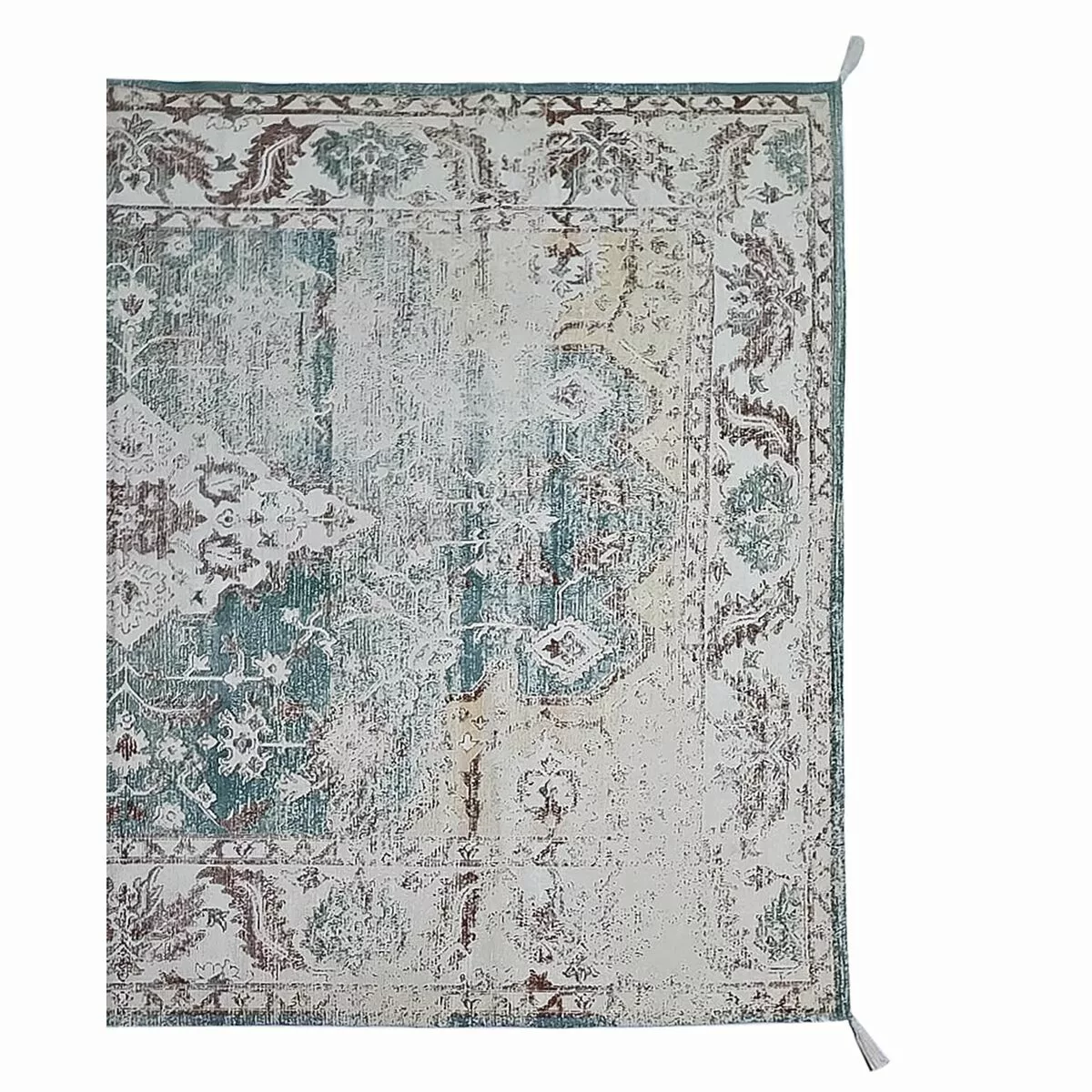 Teppich Dkd Home Decor Antiker Finish Blau Polyester Baumwolle Araber (160 günstig online kaufen
