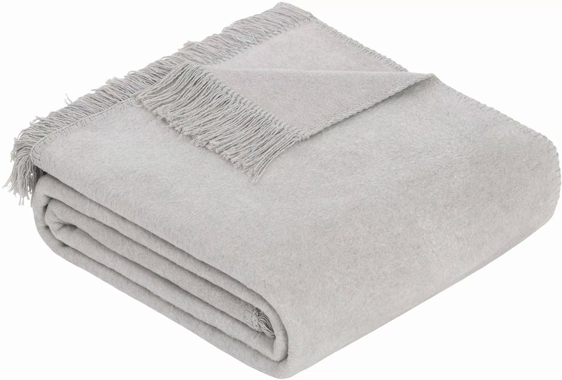 Wohndecke Uni Decke Luxus 2, IBENA, günstig online kaufen
