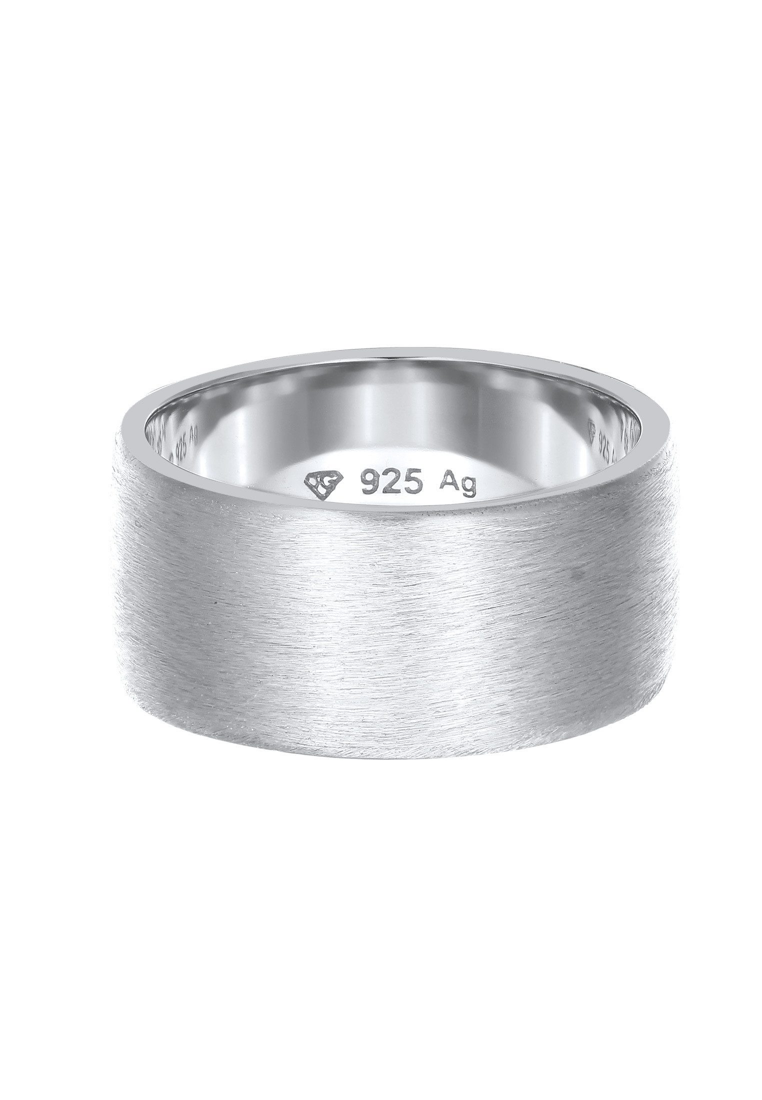 Elli Fingerring Bandring Breit Matt Gebürstet günstig online kaufen