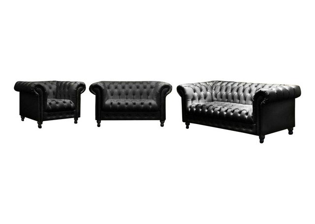 JVmoebel Sofa, Wohnzimmer Chesterfield Design Sofagarnitur Möbel Couch günstig online kaufen