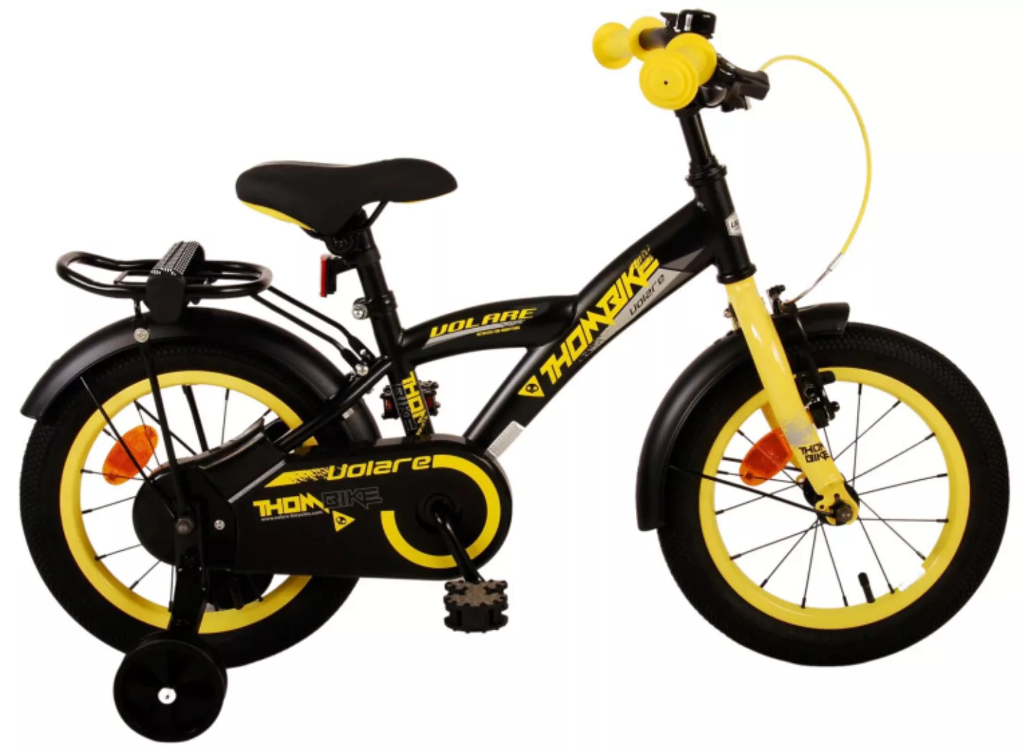 Thombike 14 Zoll 22,5 Cm Jungen Rücktrittbremse Schwarz/gelb günstig online kaufen