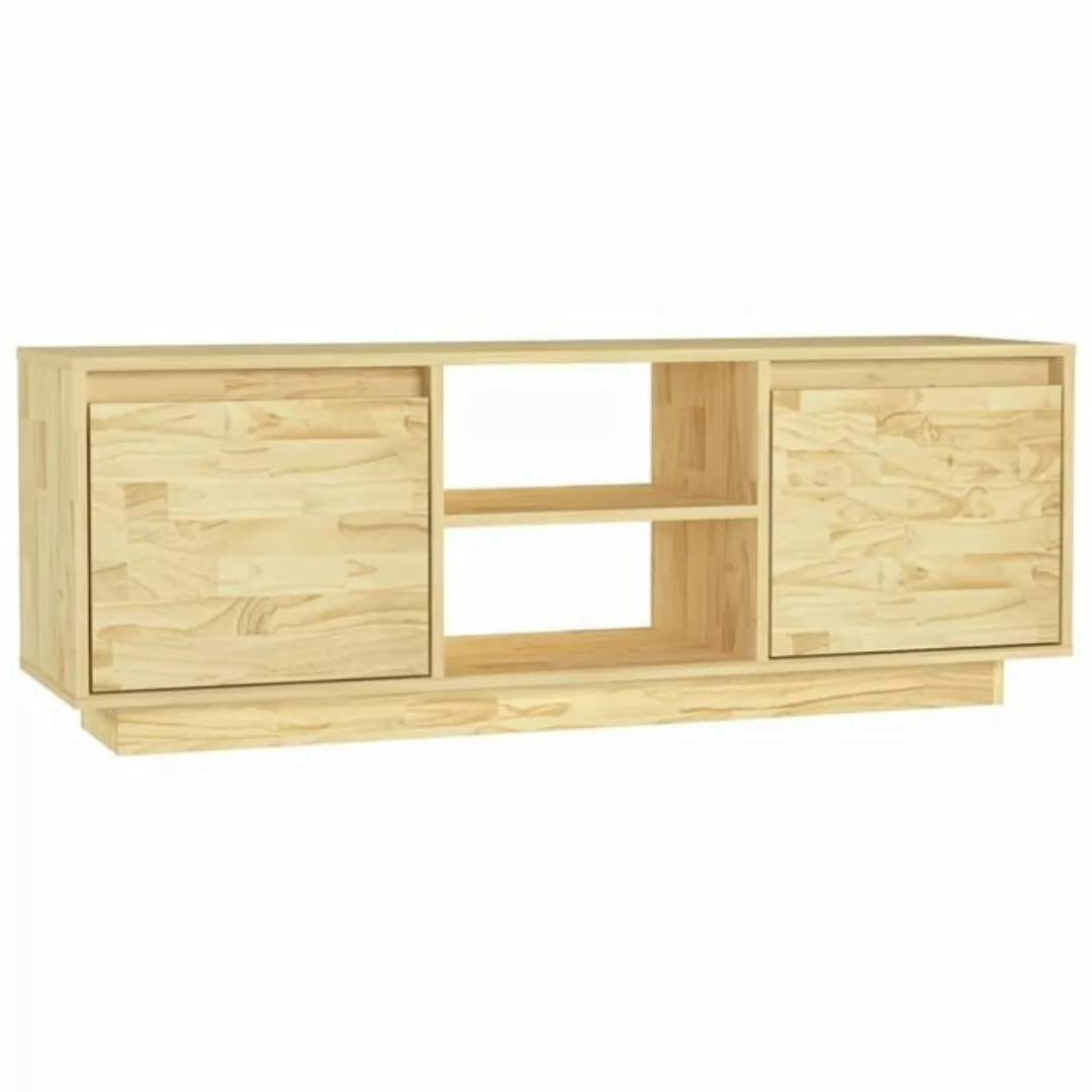 vidaXL TV-Schrank TV-Schrank 110x30x40 cm Massivholz Kiefer Lowboard günstig online kaufen