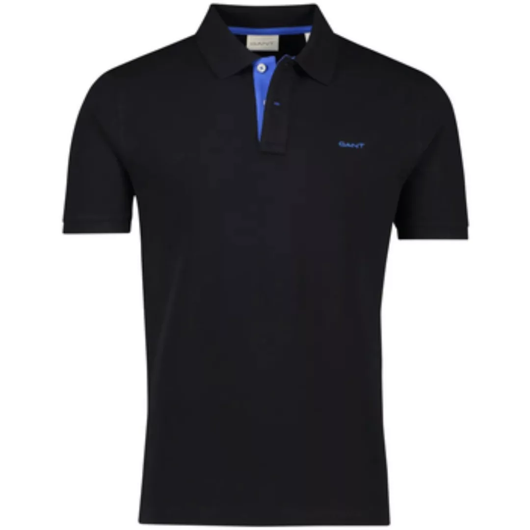 Gant Poloshirt "REG CONTRAST PIQUE SS RUGGER", mit kontrastfarbenen Einsätz günstig online kaufen