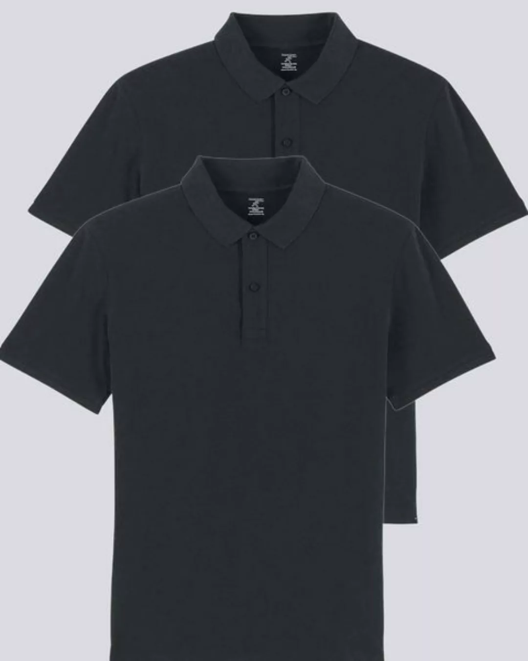 2er Pack Herren Poloshirt Aus Bio-baumwolle günstig online kaufen