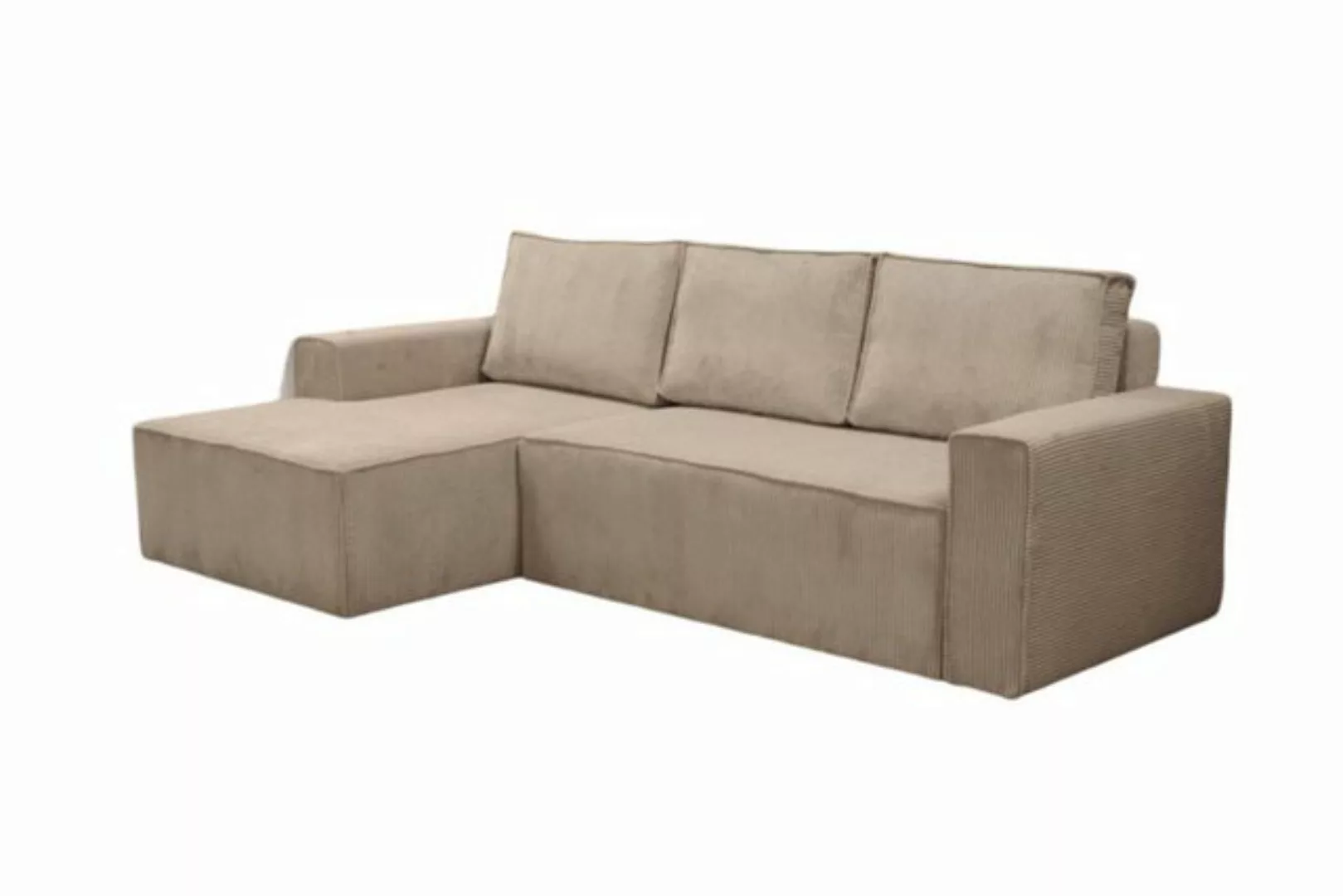 Luxusbetten24 Schlafsofa Designer Sofa Bern L, mit Schlaffunktion und Staur günstig online kaufen