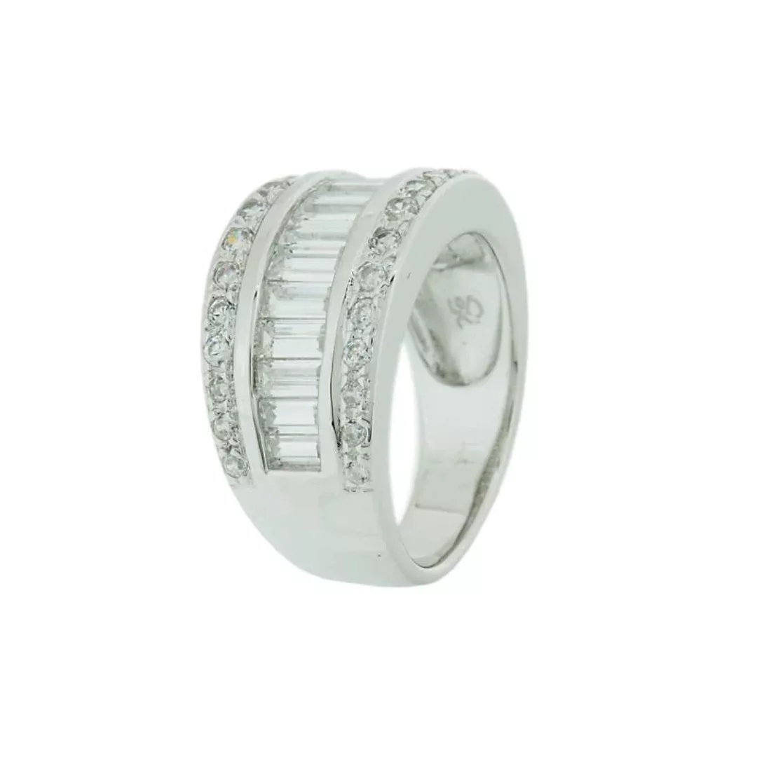 Ring Chicago aus 925 Sterling Silber Schmuck für Damen Cosmopolitan Gr.17 günstig online kaufen