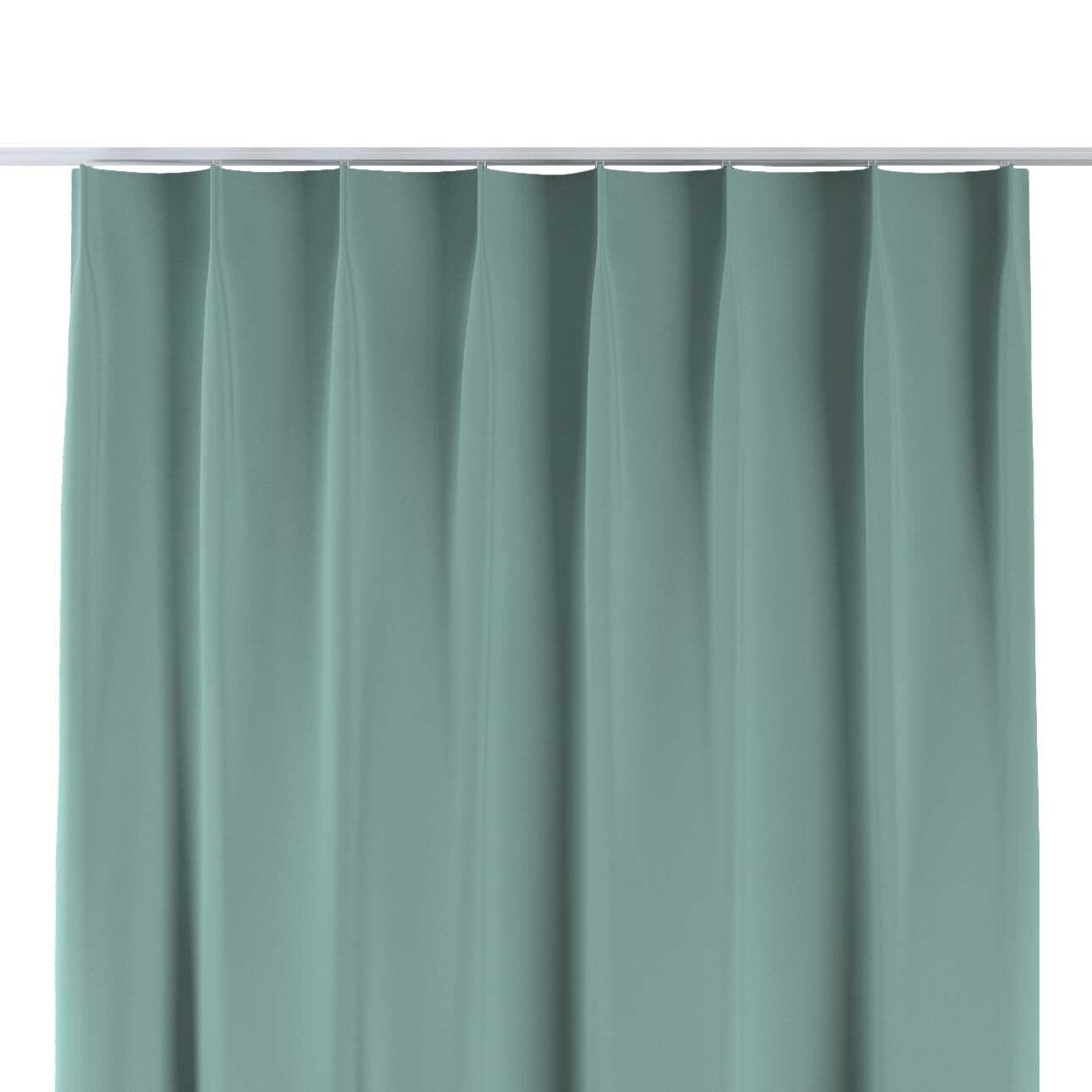 Vorhang mit flämischen 1-er Falten, mintgrün, Blackout 300 cm (269-09) günstig online kaufen
