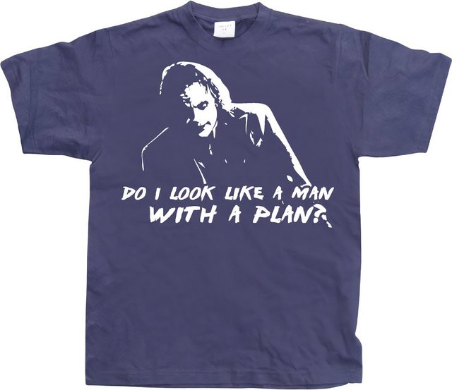 Batman T-Shirt Do I Look Like A Man With A Plan T-Shirt günstig online kaufen