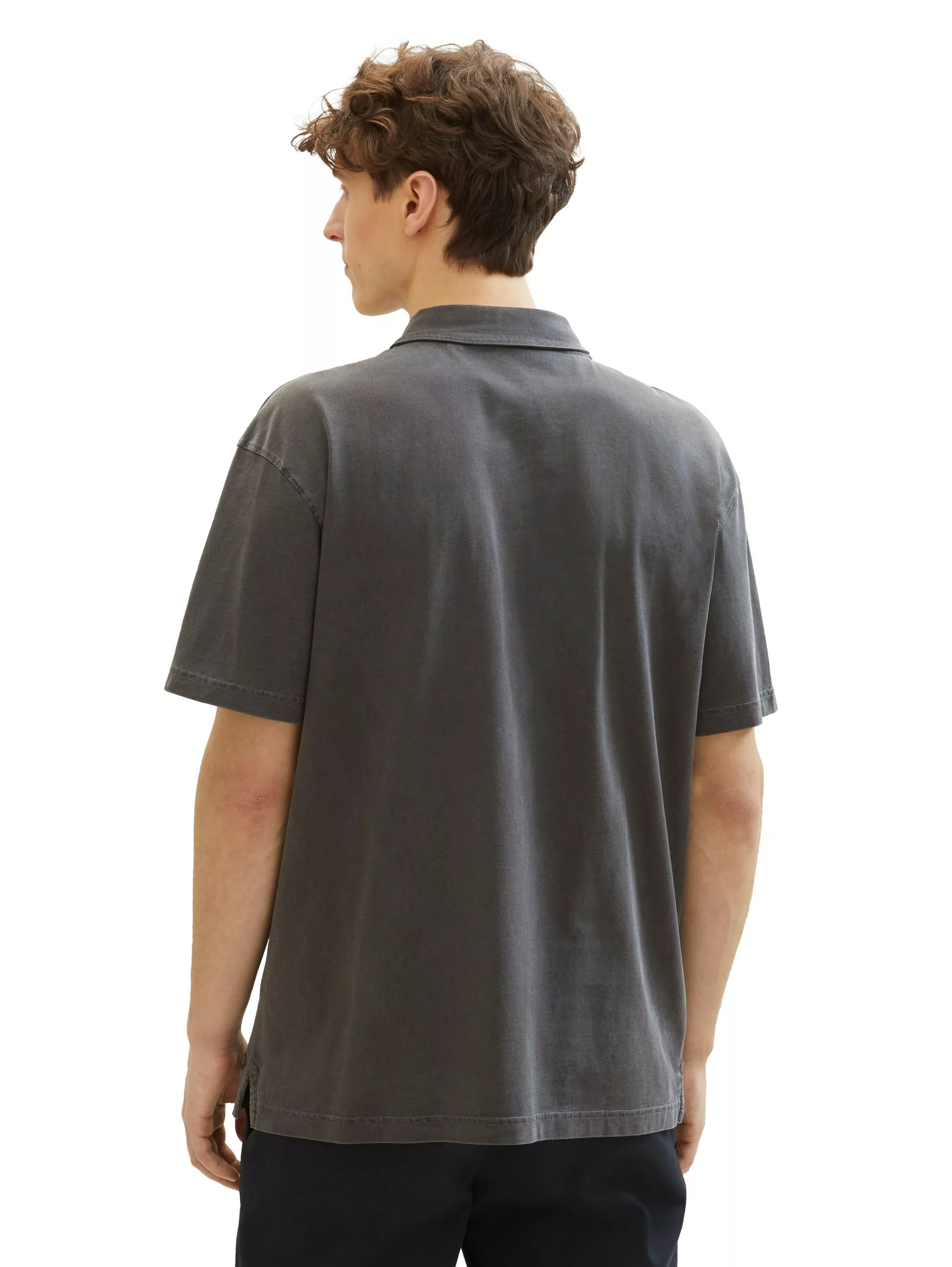TOM TAILOR Denim Poloshirt, mit halber Knopfleiste günstig online kaufen