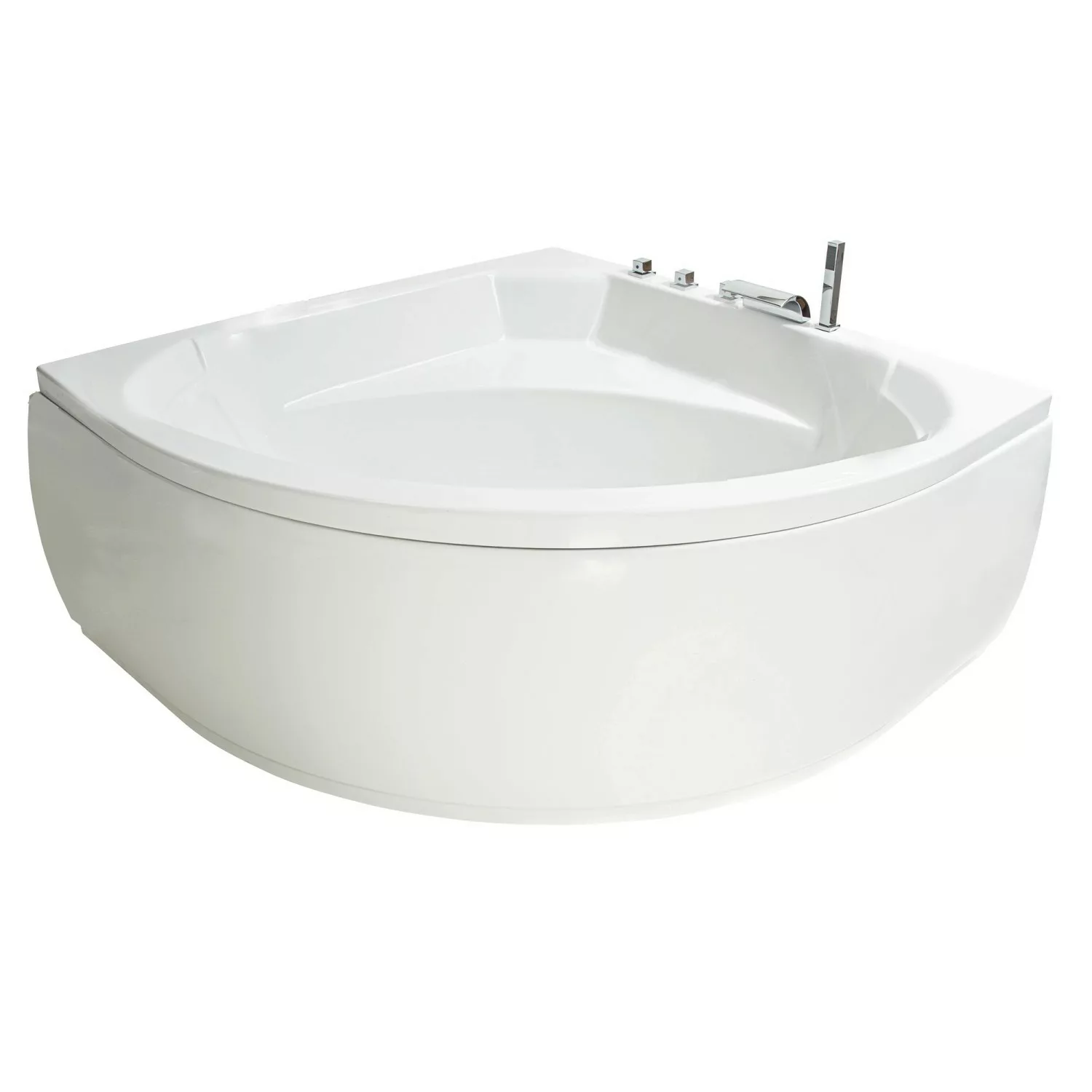 Basera® Eck-Badewanne Korfu 155 x 155 cm günstig online kaufen