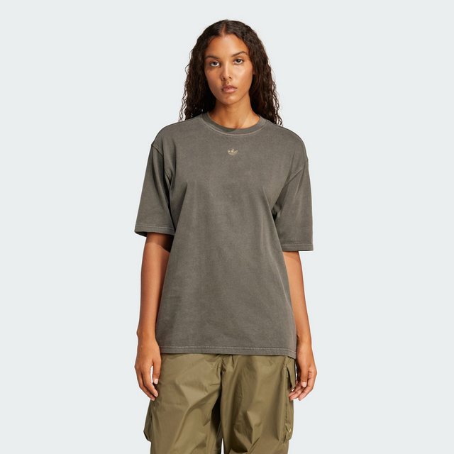 adidas Originals Longsleeve WASHED OVERSIZED T-SHIRT günstig online kaufen