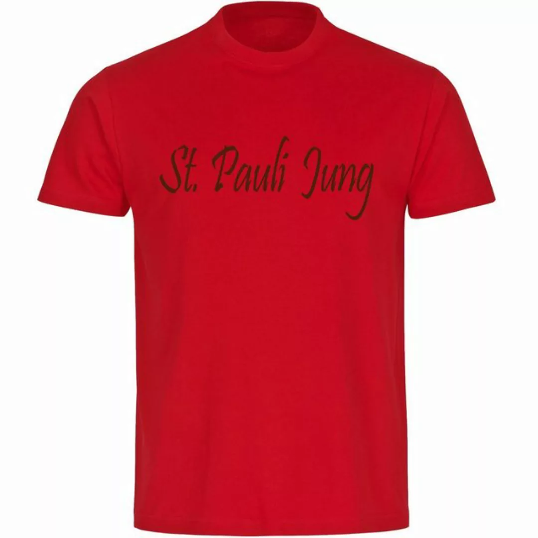 multifanshop T-Shirt Herren St. Pauli - St. Pauli Jung - Männer günstig online kaufen